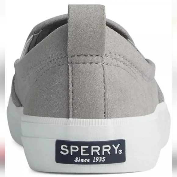 Sperry Crest Twin Gore Perforated Slip-on Sneakers Grey - Picture 3 of 11